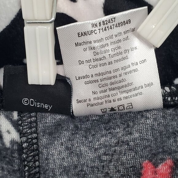 Disney Nightmare Before Christmas 3X Pants Velvety Fleece Jack Skellington Snow - Picture 9 of 9